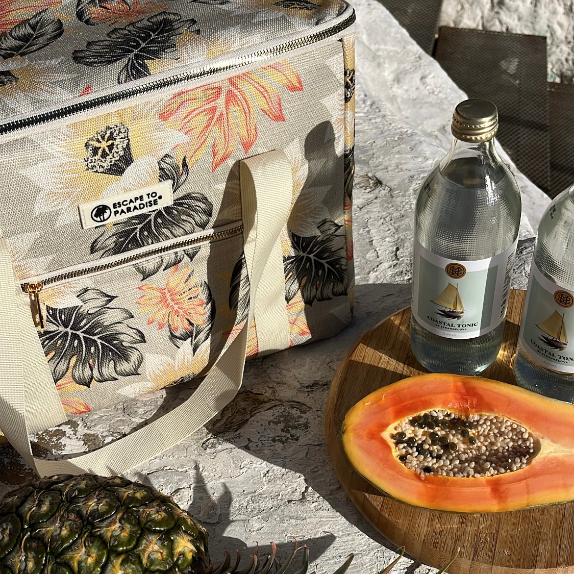 Cooler Bag-Large-Secret Garden