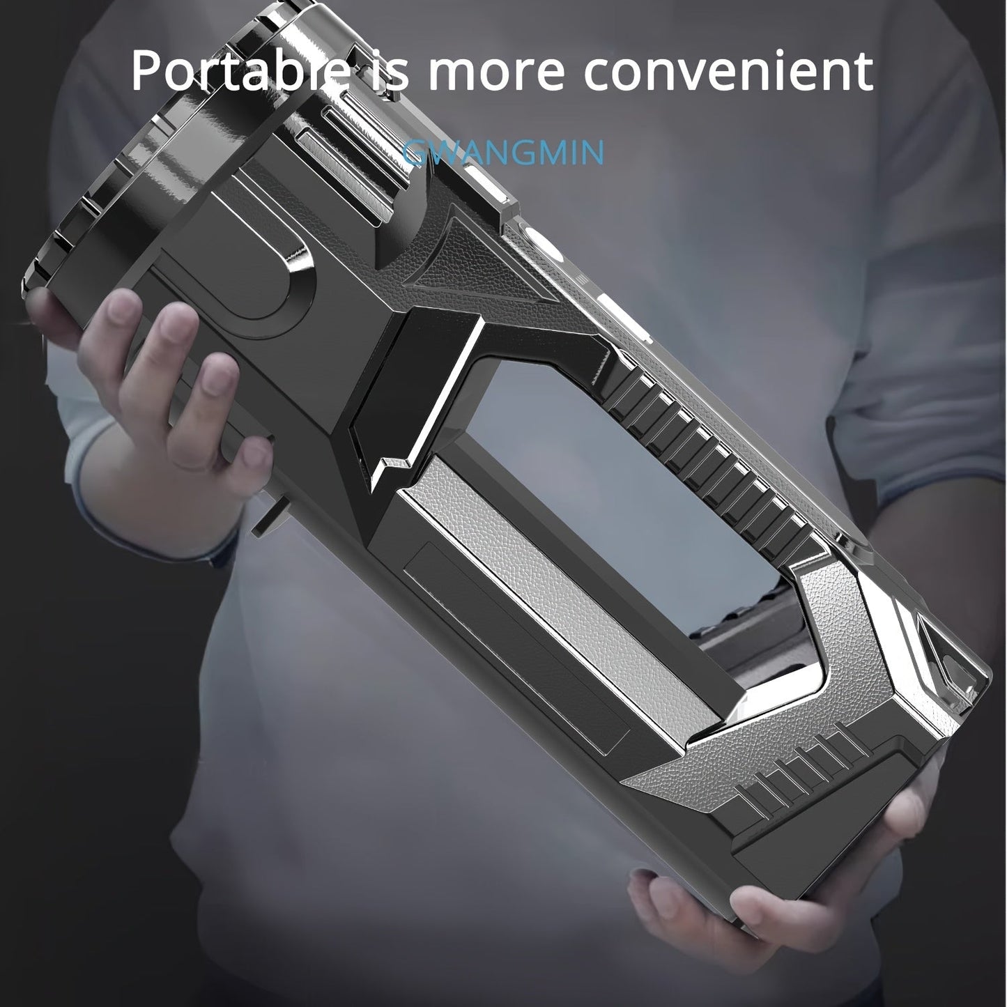 Camping Spotlight USB Rechargeable Flashlight-1